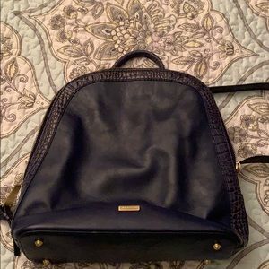 Brahmin Tuscan Vintage Navy Blue Backpack
